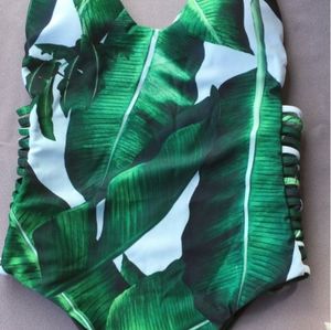 One piece bathing suit